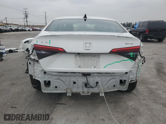 2022 Honda Civic Sedan Sport with VIN 2HGFE2F54NH546282, listed as a Copart auction lot 50544285 with 48,060 mi miles and Salvage Title. Bid and sale history available at carsss.com. Image 6.