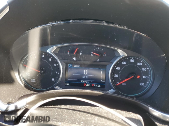 2021 Chevrolet Equinox LT with VIN 3GNAXKEV3MS158757, listed as a Copart auction lot 48668965 with 30,679 mi miles and Non Repairable. Bid and sale history available at DreamBid. Image 9.
