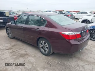 2015 Honda Accord LX with VIN 1HGCR2F38FA024261, listed as a IAAI auction lot 41262256 with 147,206 mi miles and . Bid and sale history available at carsss.com. Image 3.