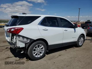 2021 Chevrolet Equinox LT with VIN 3GNAXJEV9MS162077, listed as a Copart auction lot 54849225 with 43,870 mi miles and Salvage title. Bid and sale history available at DreamBid. Image 3.