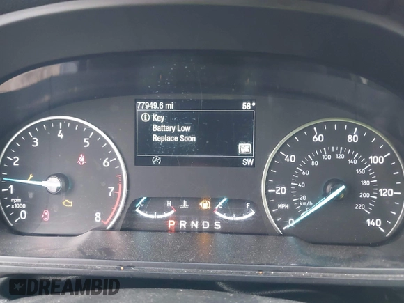 2019 Ford EcoSport SE with VIN MAJ3S2GE6KC299022, listed as a IAAI auction lot 41195650 with 77,949 mi miles and . Bid and sale history available at DreamBid. Image 7.