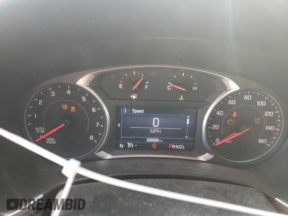 2019 Chevrolet Equinox LT with VIN 2GNAXUEV7K6265690, listed as a Copart auction lot 51316855 with 98,996 mi miles and Salvage Title. Bid and sale history available at DreamBid. Image 9.