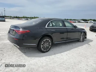 2024 Mercedes-Benz S 580 с VIN W1K6G7GB8RA260259, выставлен на аукционе Copart как лот 50314455 с пробегом Не указан миль и На запчасти • Non repairable. История ставок и продаж доступна на DreamBid. Изображение 3.