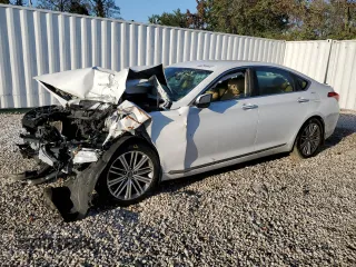 2018 Genesis G80 3.8L with VIN KMHGN4JE1JU224157, listed as a Copart auction lot 75632334 with 191,661 mi miles and Clean Title. Bid and sale history available at DreamBid. Image 1.