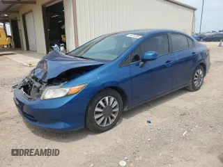 2012 Honda Civic LX z VIN 19XFB2F58CE034931, wystawiony jako Copart lot #56919385 z przebiegiem 264 478 mil mil oraz Szkoda całkowita • Salvage title. Historia ofert i sprzedaży dostępna na DreamBid. Obrazek 1.
