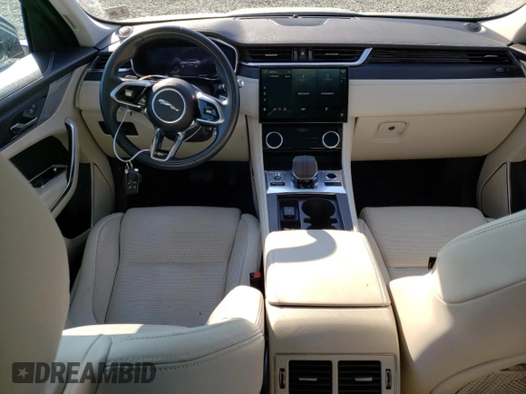 2021 Jaguar F-Pace R-Dynamic S with VIN SADCT2FU2MA665545, listed as a Copart auction lot 66326793 with 28,962 mi miles and . Bid and sale history available at DreamBid. Image 8.