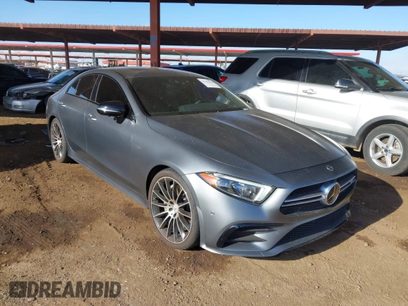 2020 Mercedes-Benz CLS with VIN WDD2J6BB0LA049565, listed as a IAAI auction lot 41398330 with 57,748 mi miles. Bid and sale history available at carsss.com. Image 1.
