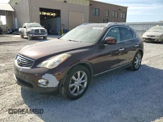 2011 Infiniti EX Journey with VIN JN1AJ0HRXBM850673, listed as a Copart auction lot 75427934 with 110,378 mi miles and Salvage Title. Bid and sale history available at DreamBid. Image 1.