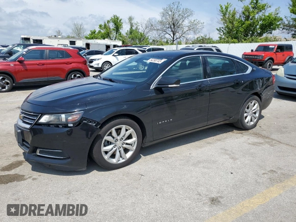 2017 Chevrolet Impala LT with VIN 2G1105S31H9147575, listed as a Copart auction lot 54390745 with 184,008 mi miles and Salvage Title. Bid and sale history available at DreamBid. Image 1.
