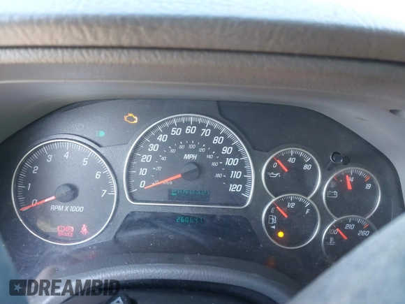 2005 GMC Envoy SLE with VIN 1GKDS13S352215032, listed as a IAAI auction lot 41221612 with 260,647 mi miles and . Bid and sale history available at DreamBid. Image 7.