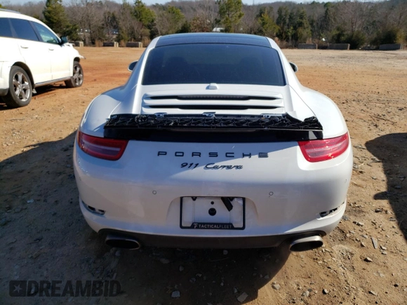 2014 Porsche 911 Carrera with VIN WP0AA2A95ES106613, listed as a Copart auction lot 89306515 with 30,573 mi miles and Salvage Title. Bid and sale history available at carsss.com. Image 6.