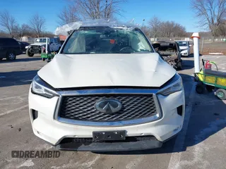 2020 Infiniti QX50 Essential with VIN 3PCAJ5M37LF111864, listed as a IAAI auction lot 41448436 with 54,337 mi miles and . Bid and sale history available at DreamBid. Image 12.