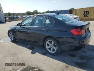 2015 BMW 3 Series 328i with VIN WBA3A5C57FP605385, listed as a Copart auction lot 54703705 with 129,294 mi miles and Salvage title. Bid and sale history available at DreamBid. Image 2.