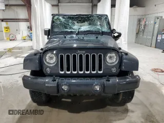 2018 Jeep Wrangler JK Unlimited Sahara with VIN 1C4HJWEG2JL835901, listed as a Copart auction lot 74591474 with 20,389 mi miles and Salvage Title. Bid and sale history available at carsss.com. Image 5.