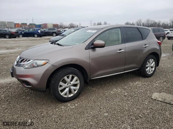 2012 Nissan Murano SV with VIN JN8AZ1MW7CW237363, listed as a Copart auction lot 43763025 with 153,415 mi miles and Salvage Title. Bid and sale history available at carsss.com. Image 1.