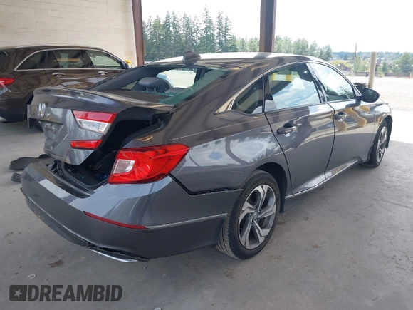 2019 Honda Accord EX with VIN 1HGCV1F43KA150293, listed as a IAAI auction lot 42592009 with 32,037 mi miles and . Bid and sale history available at DreamBid. Image 4.