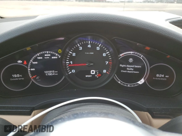 2019 Porsche Cayenne с VIN WP1AA2AY4KDA15208, выставлен на аукционе Copart как лот 59948015 с пробегом 101 815 миль миль и Списание • Salvage title. История ставок и продаж доступна на DreamBid. Изображение 9.