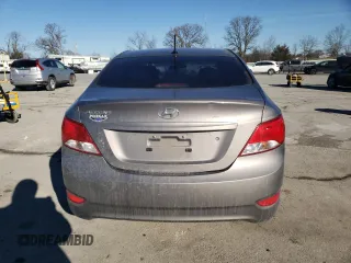 2017 Hyundai Accent SE with VIN KMHCT4AEXHU373715, listed as a Copart auction lot 46822765 with 125,398 mi miles and Salvage Title. Bid and sale history available at carsss.com. Image 6.