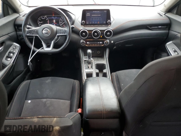 2020 Nissan Sentra SR with VIN 3N1AB8DV0LY237605, listed as a Copart auction lot 49116005 with 110,256 mi miles and Salvage Title. Bid and sale history available at DreamBid. Image 8.