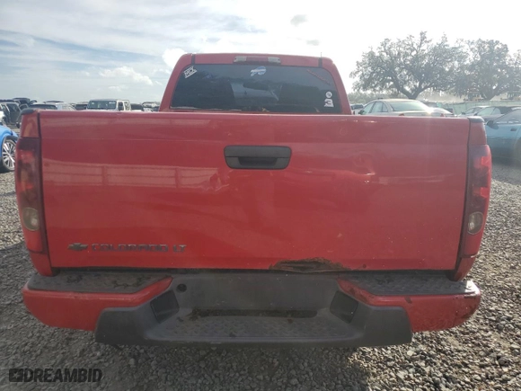 2006 Chevrolet Colorado LS with VIN 1GCCS148X68276726, listed as a Copart auction lot 80004044 with 0 mi miles and Salvage Title. Bid and sale history available at carsss.com. Image 6.