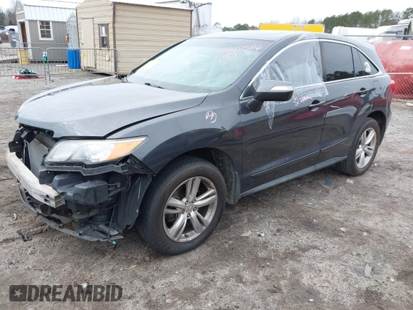 2015 Acura RDX Tech Pkg with VIN 5J8TB3H5XFL016322, listed as a IAAI auction lot 41548586 with 168,715 mi miles. Bid and sale history available at carsss.com. Image 2.