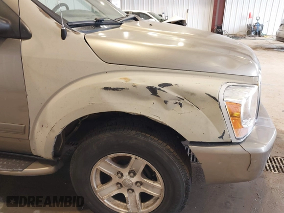 2005 Dodge Durango SLT with VIN 1D4HB48N45F606607, listed as a IAAI auction lot 42152830 with 181,185 mi miles and . Bid and sale history available at DreamBid. Image 6.