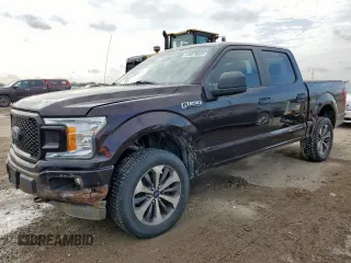 2019 Ford F-150 XL with VIN 1FTEW1E57KKC76441, listed as a Copart auction lot 64079865 with 123,136 mi miles and Clean title. Bid and sale history available at DreamBid. Image 1.