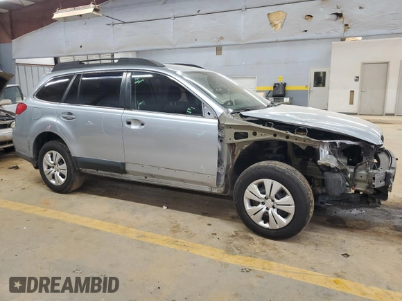 2013 Subaru Outback 2.5i with VIN 4S4BRBAC9D3324180, listed as a Copart auction lot 68926334 with 179,861 mi miles and Salvage Title. Bid and sale history available at carsss.com. Image 4.