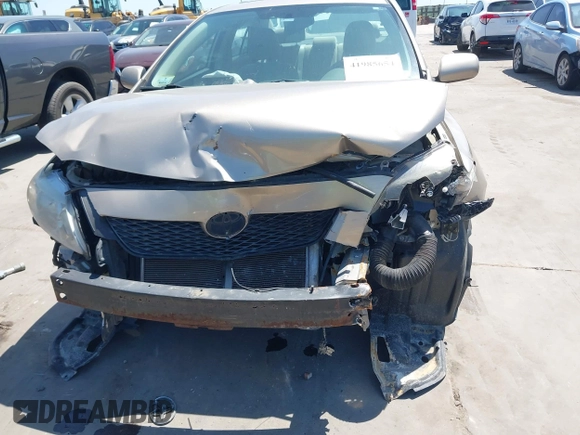 2009 Toyota Corolla with VIN 2T1BU40E09C185833, listed as a IAAI auction lot 41985654 with 138,637 mi miles. Bid and sale history available at carsss.com. Image 6.