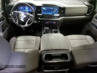 2024 Chevrolet Silverado 1500 LTZ with VIN 1GCUDGE84RZ104576, listed as a Copart auction lot 51323015 with 17,263 mi miles and Salvage Title. Bid and sale history available at DreamBid. Image 8.