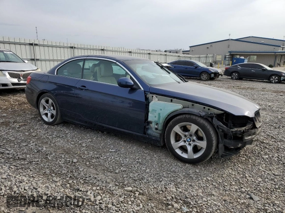 2011 BMW 3 Series 335i with VIN WBADX7C54BE260904, listed as a Copart auction lot 48954085 with 166,553 mi miles and Salvage Title. Bid and sale history available at carsss.com. Image 4.