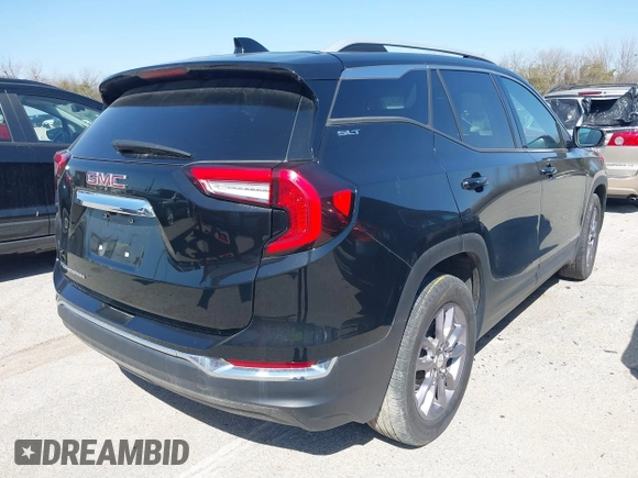 2023 GMC Terrain SLT z VIN 3GKALPEG4PL183995, wystawiony jako IAAI lot #40222049 z przebiegiem 18 875 mil mil oraz . Historia ofert i sprzedaży dostępna na DreamBid. Obrazek 4.