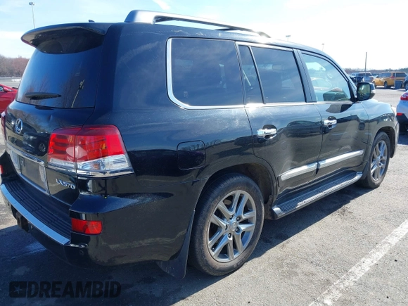2013 Lexus LX 570 with VIN JTJHY7AX2D4099741, listed as a IAAI auction lot 41870475 with 264,966 mi miles and . Bid and sale history available at DreamBid. Image 4.