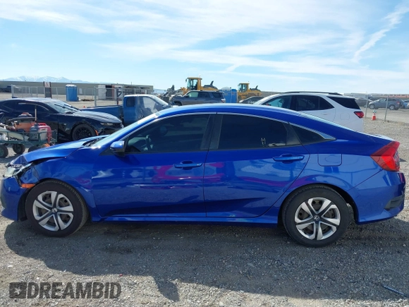 2016 Honda Civic Sedan LX with VIN 19XFC2F58GE248613, listed as a IAAI auction lot 41888971 with 171,929 mi miles. Bid and sale history available at carsss.com. Image 14.