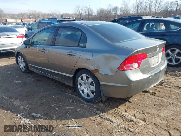 2006 Honda Civic LX z VIN 1HGFA16556L053589, wystawiony jako IAAI lot #41711938 z przebiegiem 230 523 mil mil oraz . Historia ofert i sprzedaży dostępna na DreamBid. Obrazek 3.