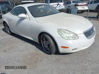 2005 Lexus SC with VIN JTHFN48YX50061424, listed as a IAAI auction lot 41736733 with 244,112 mi miles. Bid and sale history available at carsss.com. Image 1.