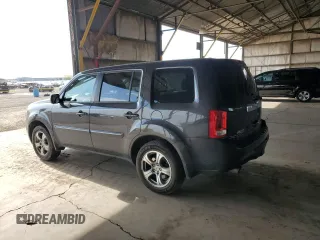 2012 Honda Pilot EX-L with VIN 5FNYF4H72CB056425, listed as a Copart auction lot 53712675 with 120,909 mi miles and Salvage Title. Bid and sale history available at DreamBid. Image 2.