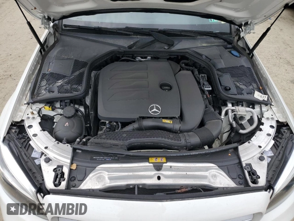 2019 Mercedes-Benz C 300 with VIN WDDWK8EB4KF837823, listed as a Copart auction lot 50617944 with 55,625 mi miles and Salvage title. Bid and sale history available at DreamBid. Image 11.