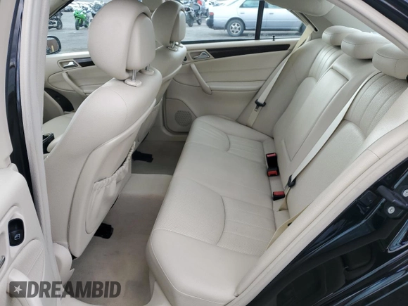 2006 Mercedes-Benz C 280 Luxury with VIN WDBRF54HX6A855597, listed as a Copart auction lot 48374205 with 158,508 mi miles and Salvage Title. Bid and sale history available at DreamBid. Image 10.