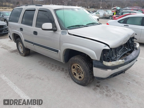 2005 Chevrolet Tahoe LS z VIN 1GNEK13T15J125805, wystawiony jako IAAI lot #41490443 z przebiegiem Nie podano mil oraz . Historia ofert i sprzedaży dostępna na DreamBid. Obrazek 1.