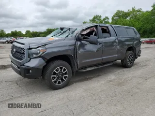 2020 Toyota Tundra SR with VIN 5TFUY5F1XLX881339, listed as a Copart auction lot 56959765 with 49,274 mi miles and Salvage title. Bid and sale history available at DreamBid. Image 1.