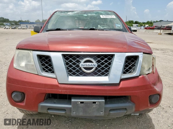 2015 Nissan Frontier SV with VIN 1N6AD0ER0FN704577, listed as a Copart auction lot 61860725 with Not provided miles and Salvage title. Bid and sale history available at DreamBid. Image 5.