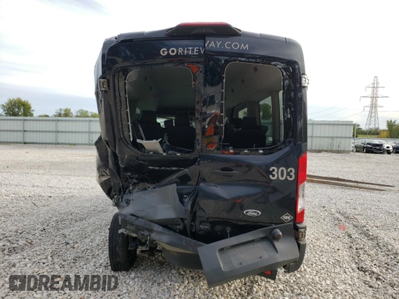 2019 Ford Transit Passenger XL with VIN 1FBZX2CM5KKA11360, listed as a Copart auction lot 73368294 with 270,293 mi miles and Non Repairable. Bid and sale history available at carsss.com. Image 6.