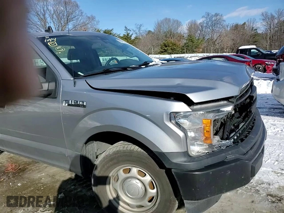 2020 Ford F-150 XL with VIN 1FTMF1CB8LKF47836, listed as a Copart auction lot 86547094 with 155,543 mi miles and Salvage Title. Bid and sale history available at carsss.com. Image 13.