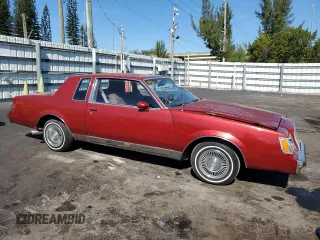 1983 Buick Regal with VIN 1G4AM47A1DH963801, listed as a Copart auction lot 42805055 with 163,296 mi miles and Salvage Title. Bid and sale history available at DreamBid. Image 4.