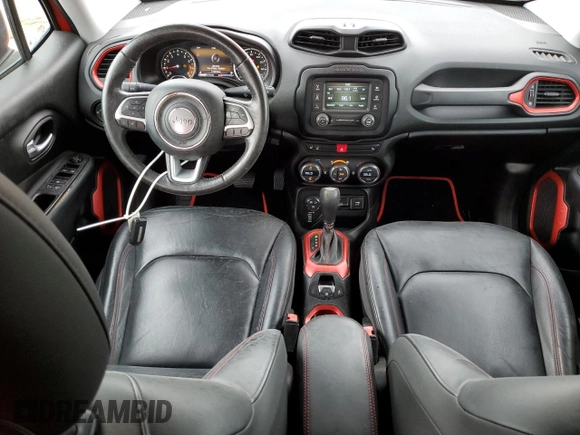 2015 Jeep Renegade Trailhawk z VIN ZACCJBCT4FPC44359, wystawiony jako Copart lot #59041645 z przebiegiem 141 318 mil mil oraz Nie do naprawy • Non repairable. Historia ofert i sprzedaży dostępna na DreamBid. Obrazek 8.