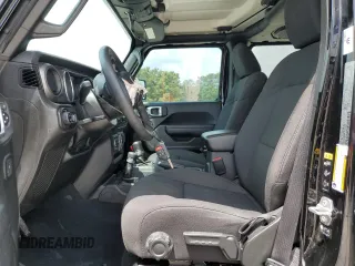 2023 Jeep Gladiator Sport S with VIN 1C6HJTAG9PL525183, listed as a Copart auction lot 54556735 with 13,805 mi miles and Salvage title. Bid and sale history available at DreamBid. Image 7.