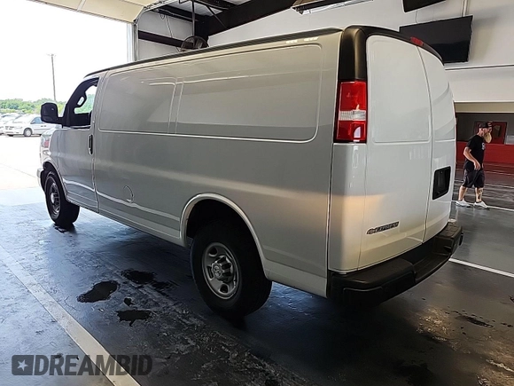 2021 Chevrolet Express Cargo with VIN 1GCWGAFP7M1312641, listed as a IAAI auction lot 42672824 with 78,836 mi miles and . Bid and sale history available at DreamBid. Image 13.