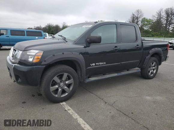 2015 Nissan Titan SV with VIN 1N6AA0EC2FN503980, listed as a Copart auction lot 64664665 with 124,589 mi miles and Clean title. Bid and sale history available at DreamBid. Image 1.