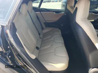 2016 Tesla Model S 90D with VIN 5YJSA1E20GF123251, listed as a Copart auction lot 52791625 with 97,393 mi miles and Salvage Title. Bid and sale history available at DreamBid. Image 10.